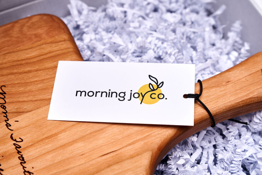 Letter to Mom Cutting Board