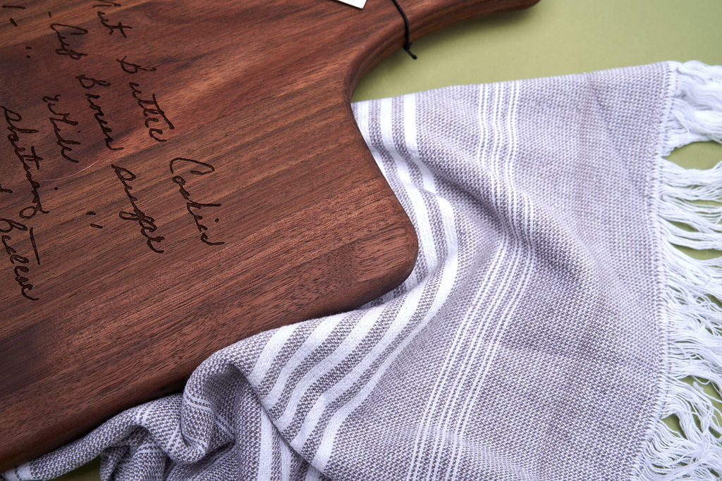 Letter to Mom Cutting Board