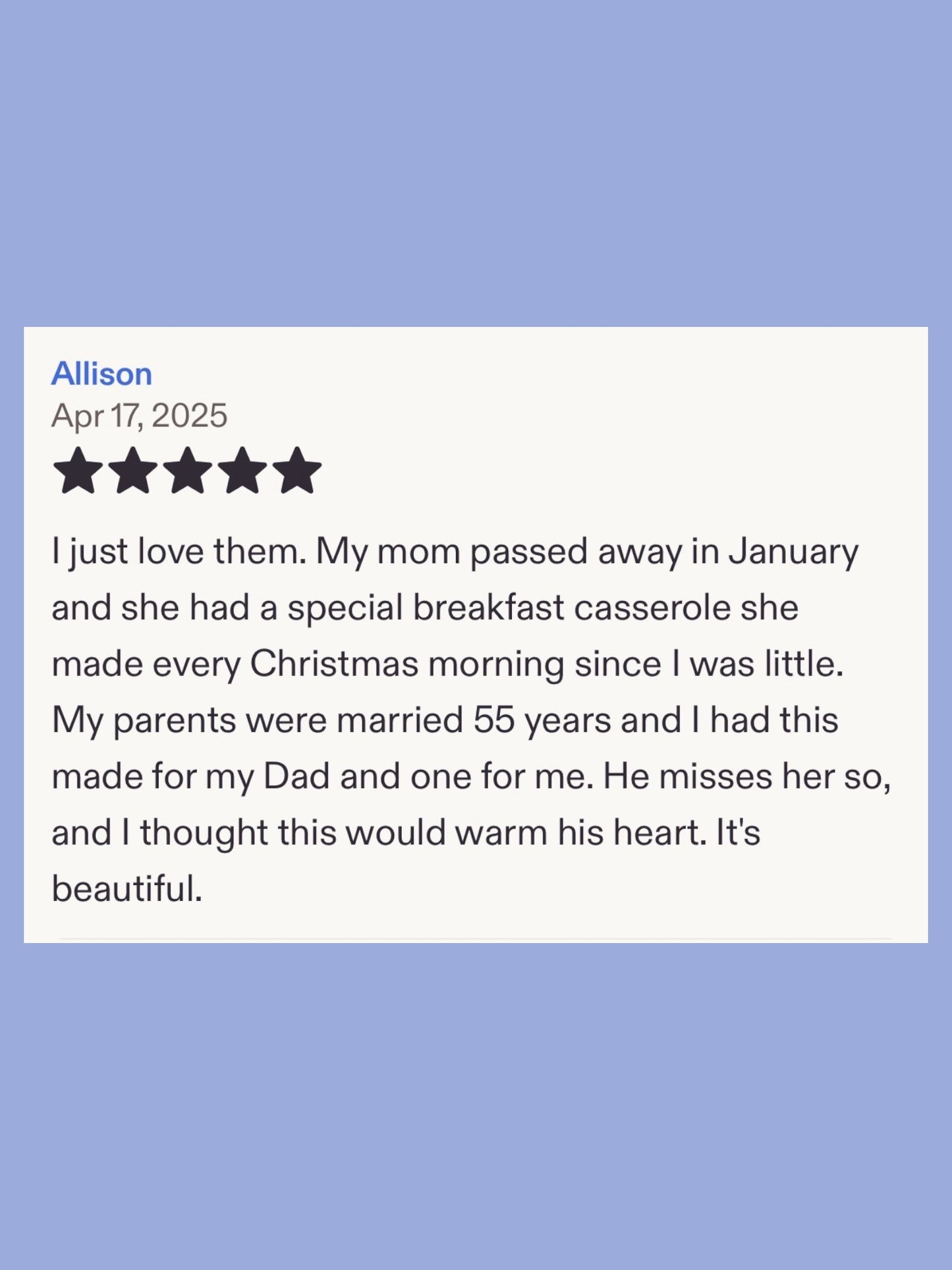 Personalized Handwritten Recipe Cutting Board